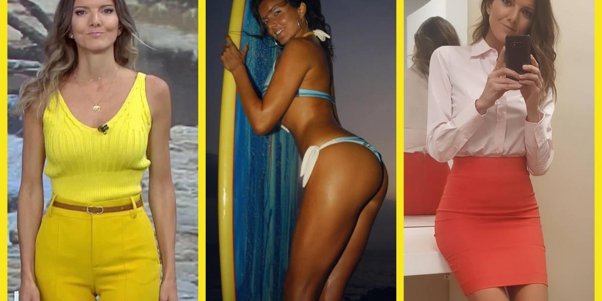 Ella es Himar González, la espectacular presentadora de 'El Tiempo' en Antena 3