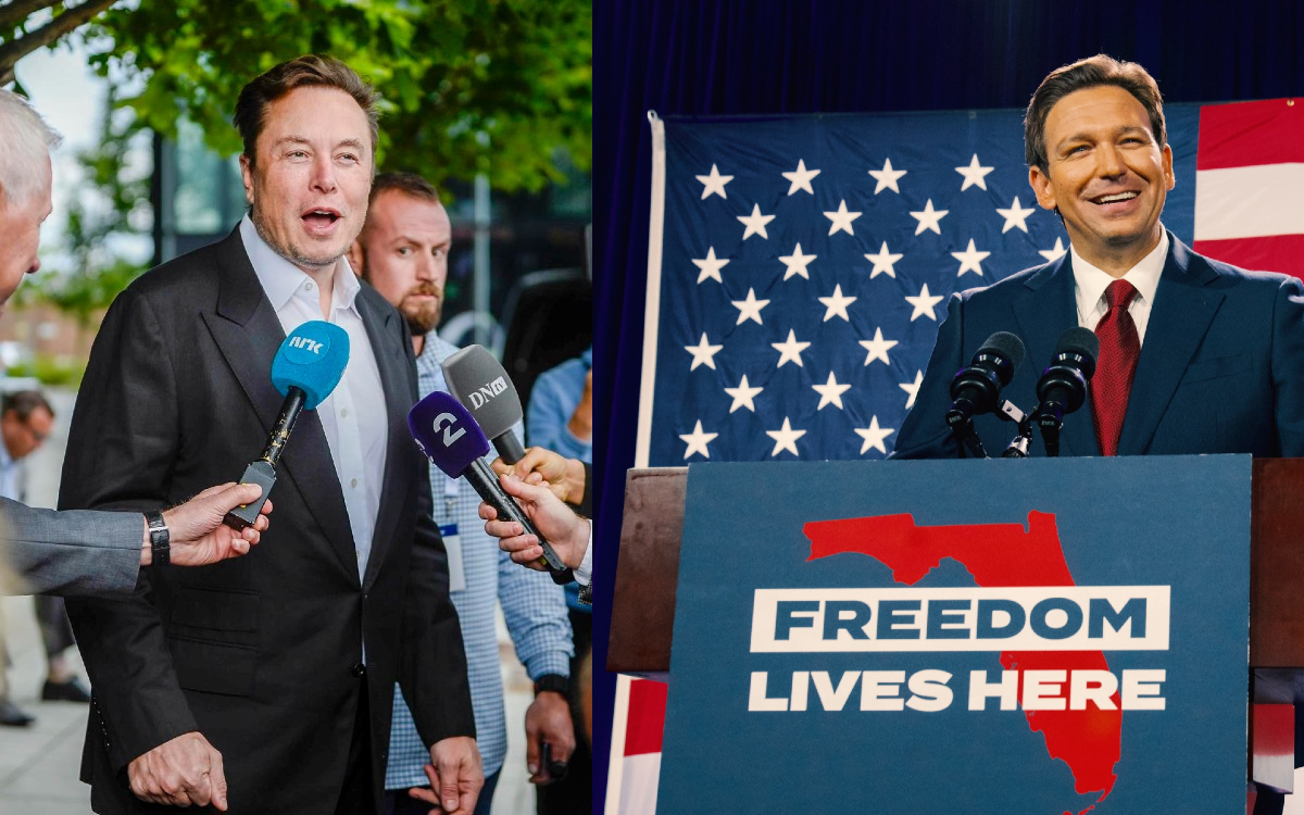 Elon Musk apoya al republicano Ron DeSantis si se postula para presidente de EU