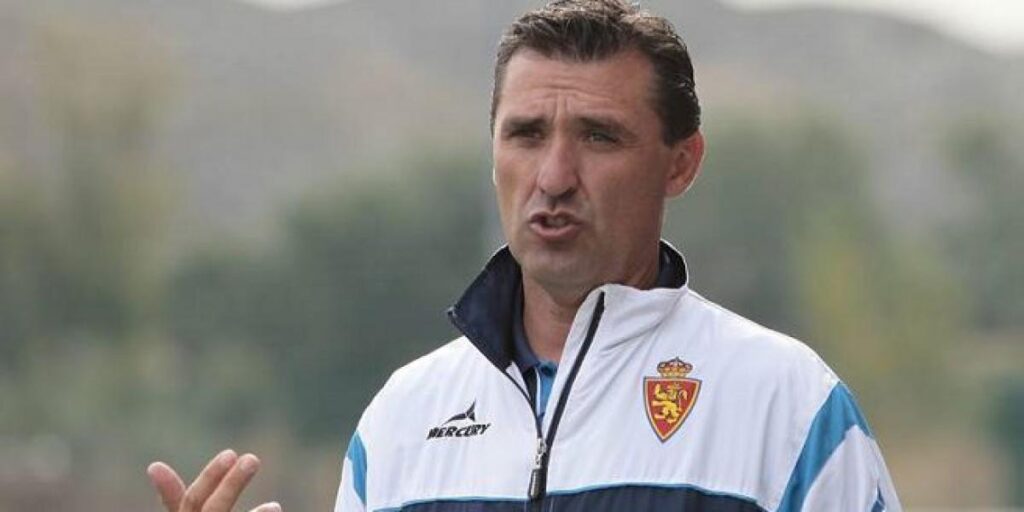 Emilio Larraz, técnico interino del Real Zaragoza