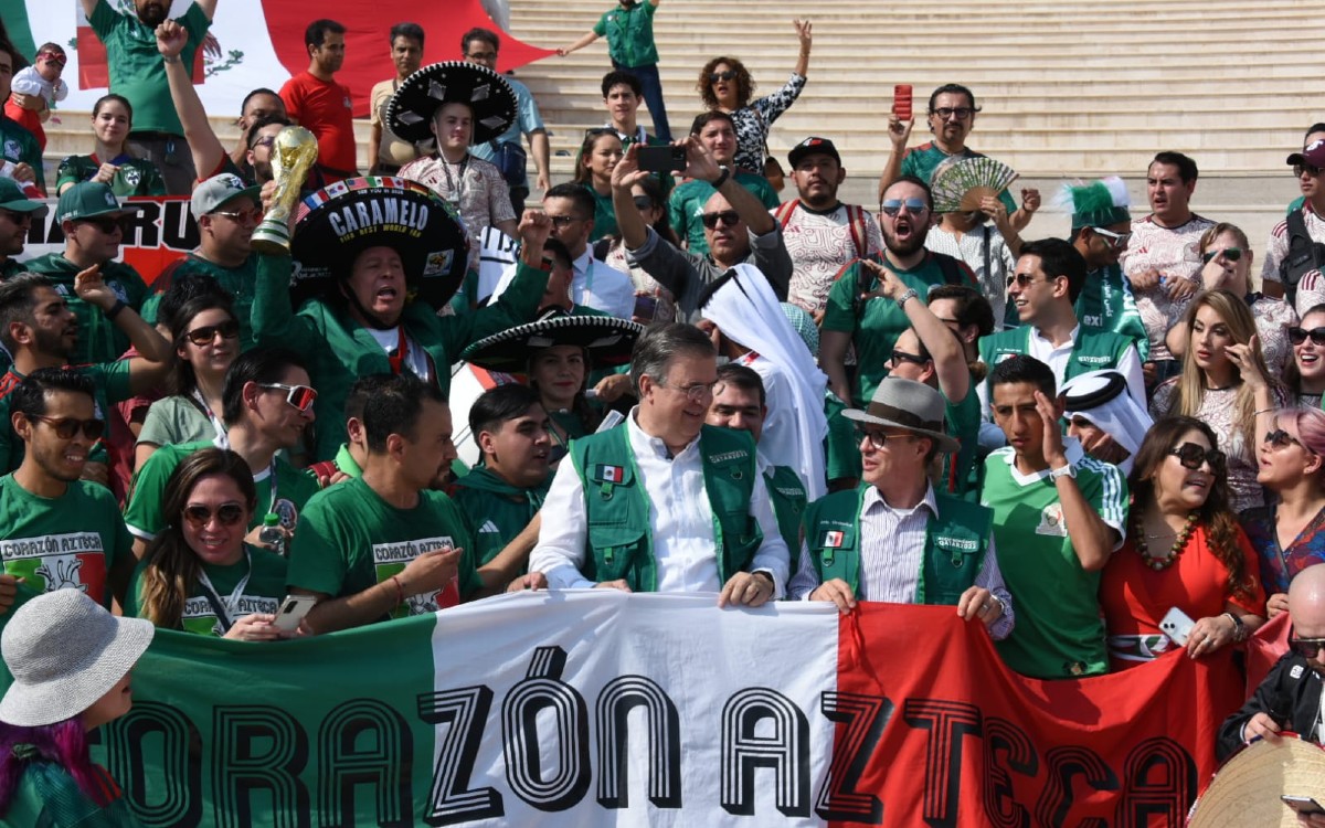 ‘Eso no nos califica’: Marcelo Ebrard sobre mexicano que infiltró alcohol en Qatar