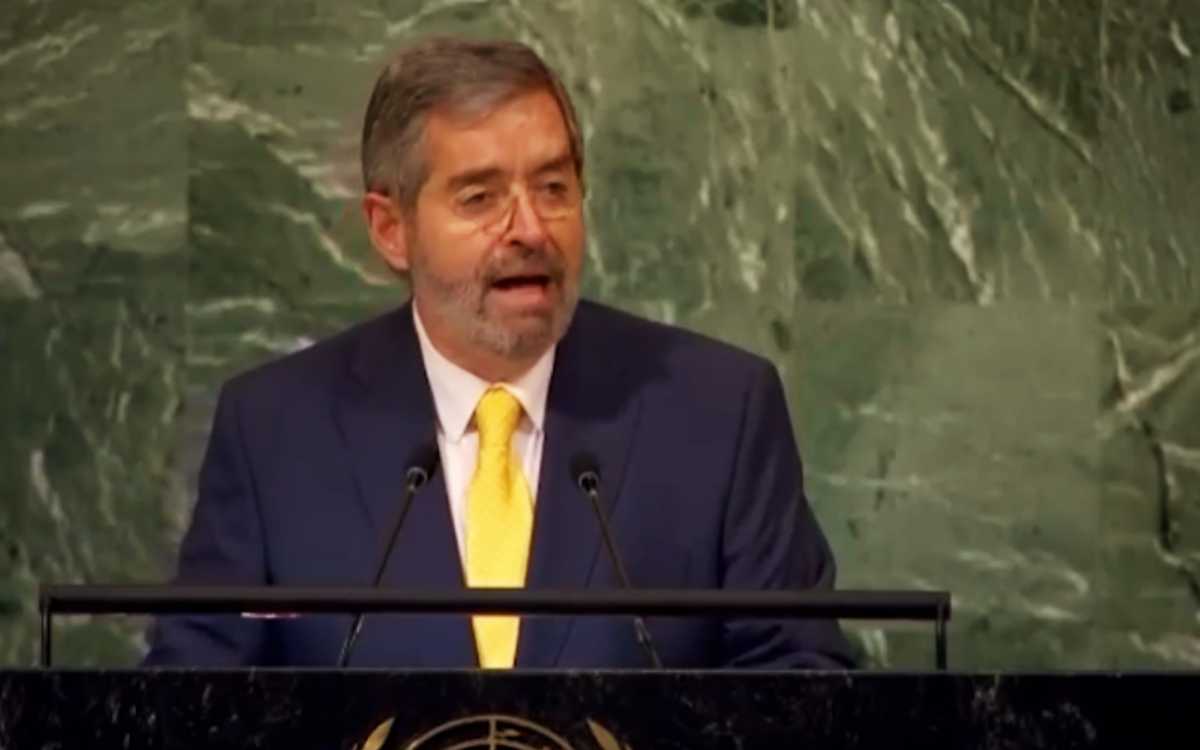 Estados Unidos debe cesar bloqueo a Cuba y reparar daños: De la Fuente en la ONU