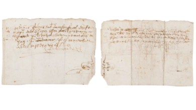 FBI recupera en subasta manuscrito de Hernán Cortés robado en México