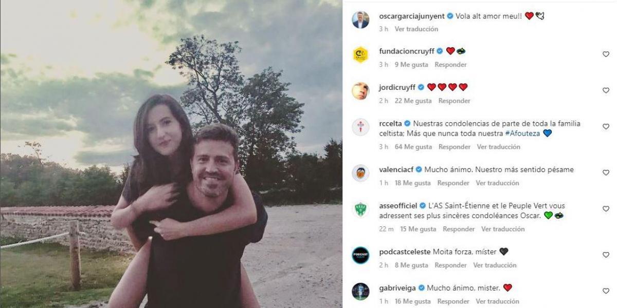 Fallece una hija de Òscar Garcia