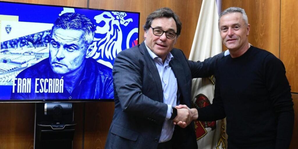 Fran Escribá, nuevo entrenador del Zaragoza