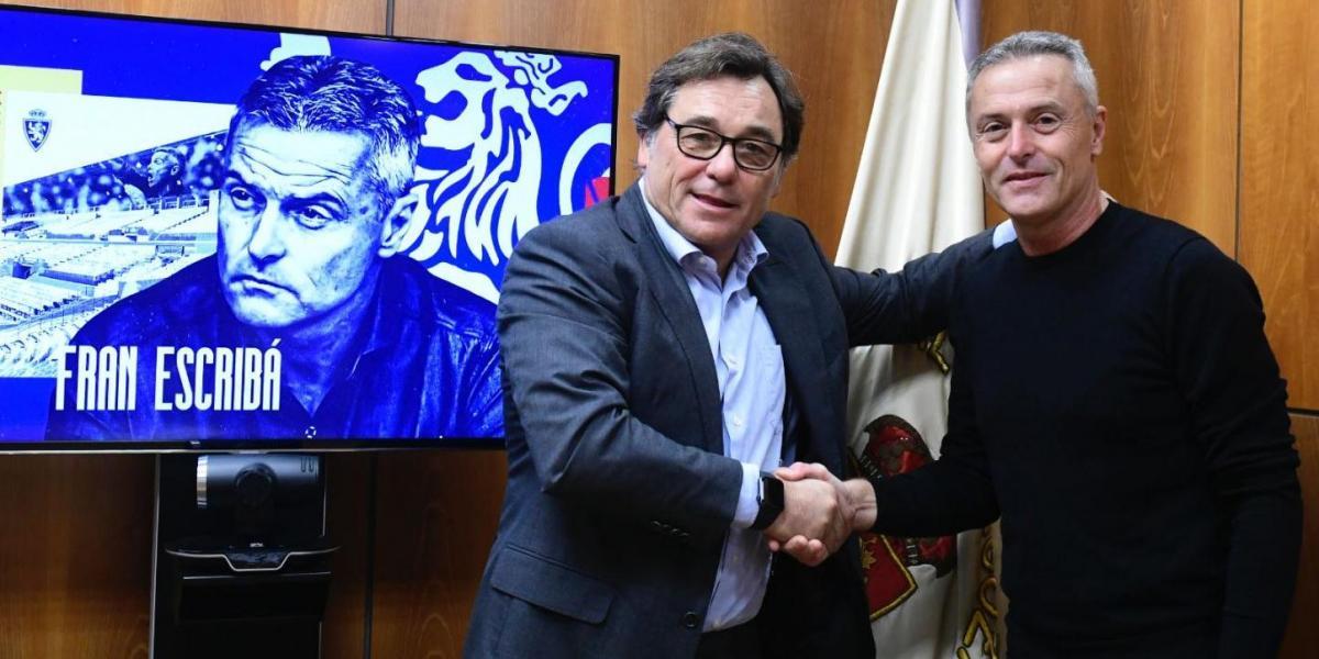 Fran Escribá, nuevo entrenador del Zaragoza