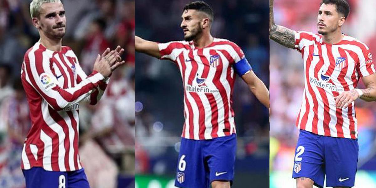 Griezmann, Giménez y Koke hacen historia rojiblanca en los Mundiales