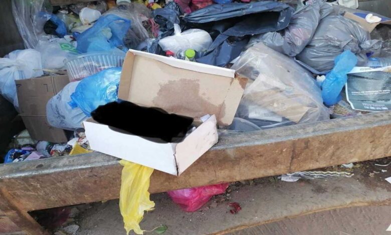 Hallan cadáver de feto en camión de basura en Nayarit
