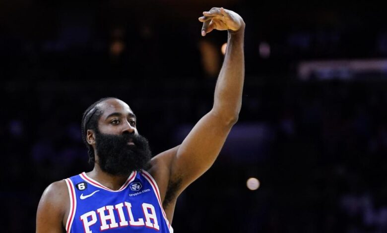 Harden, un mes de baja por molestias en el tendón del pie