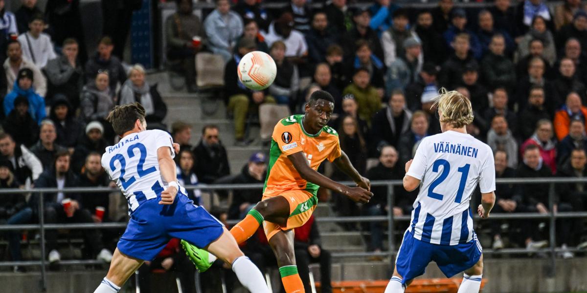 Horario y dónde ver por TV el Betis - HJK de la UEFA Europa League
