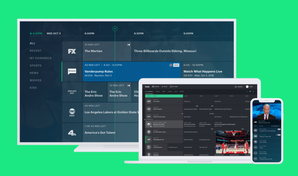 Hulu Live TV agrega 14 canales, incluidos Hallmark y The Weather Channel