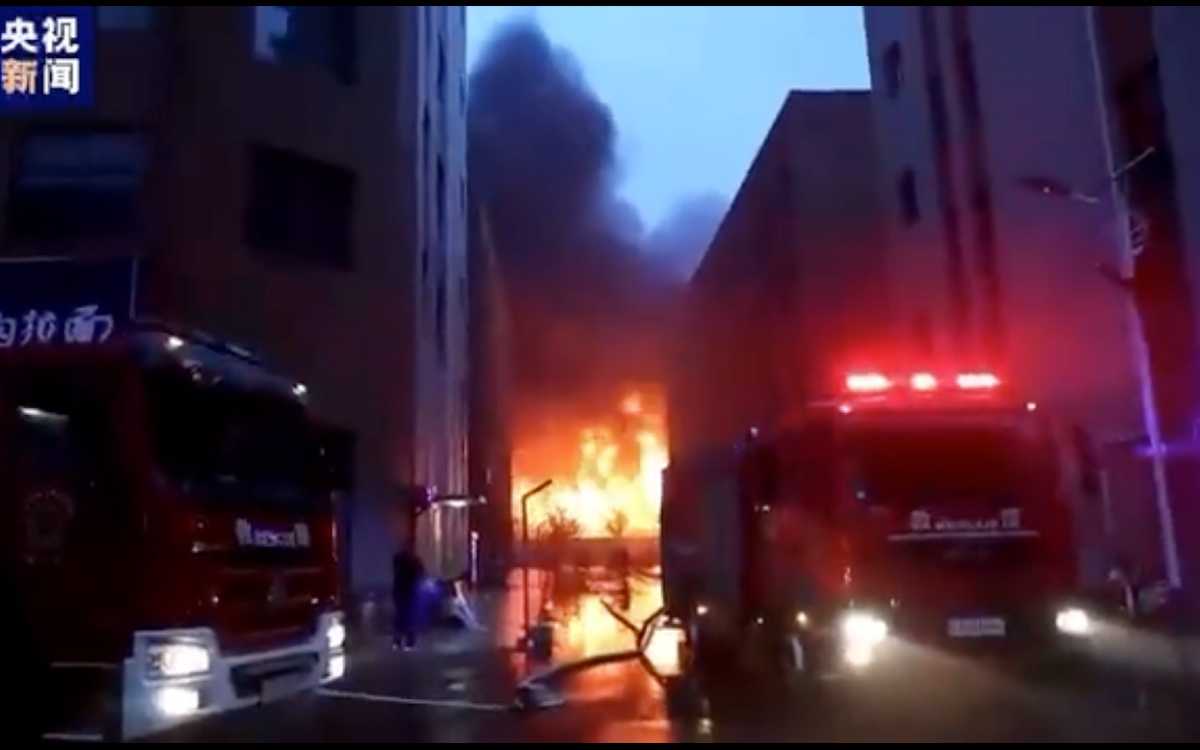 Incendio en fábrica de China: 36 muertos y dos desaparecidos