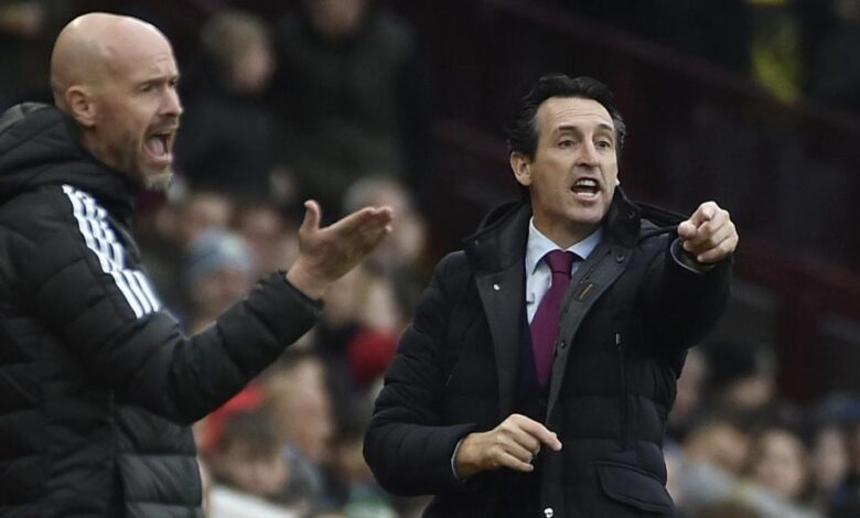 Inmejorable estreno de Unai Emery con el Aston Villa ante el United