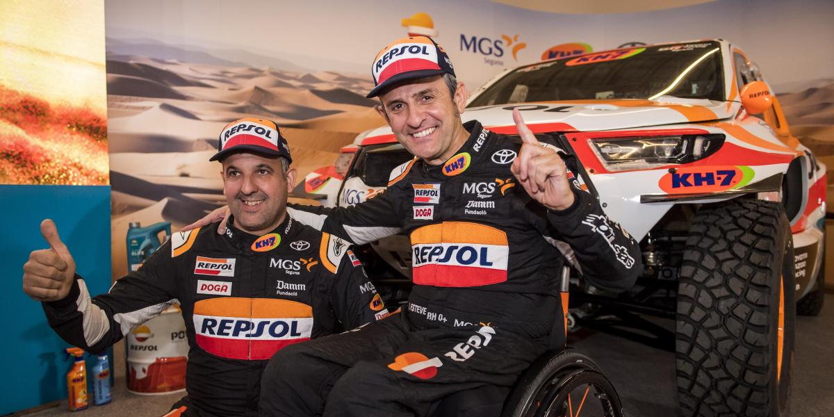 Isidre Esteve presenta "el proyecto que siempre soñó" para el Dakar 2023