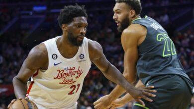 Joel Embiid se perderá dos partidos