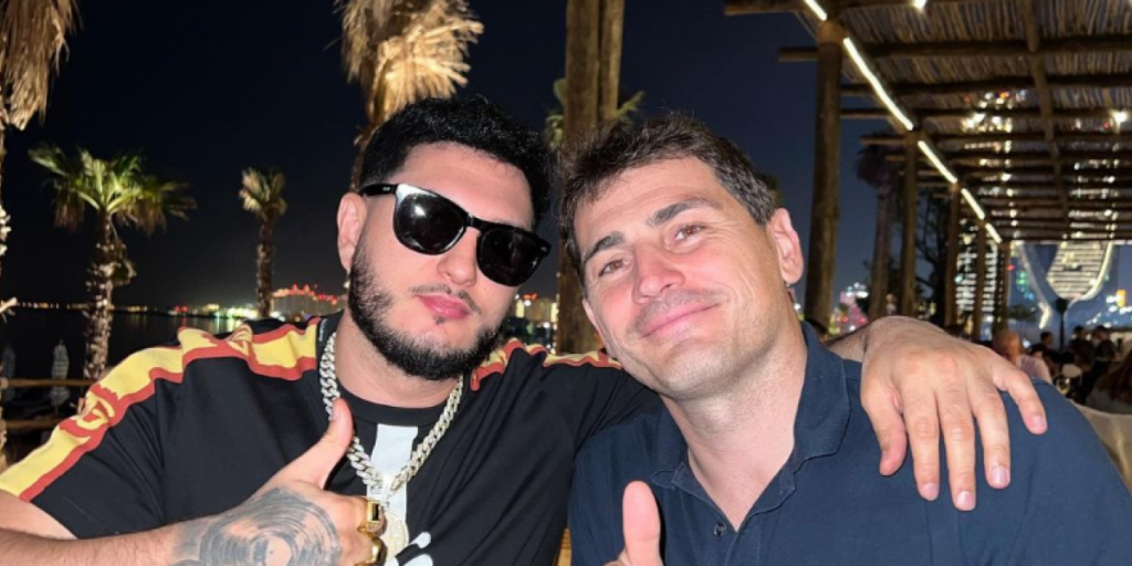 La foto de Iker Casillas y Omar Montes que 'arrasa' en las redes: "Tus príncipes favoritos, bebé"