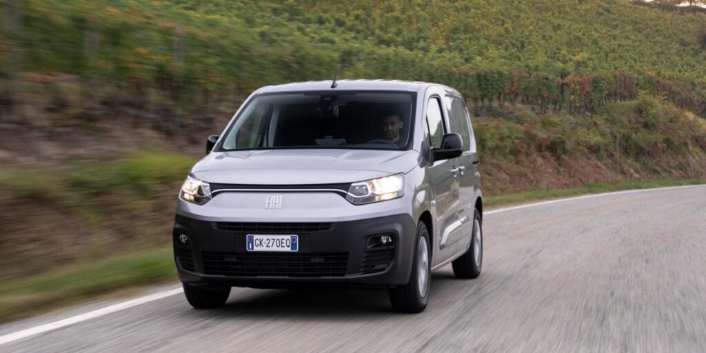 La nueva e-Dobló de Fiat, para uso de profesionales y familias
