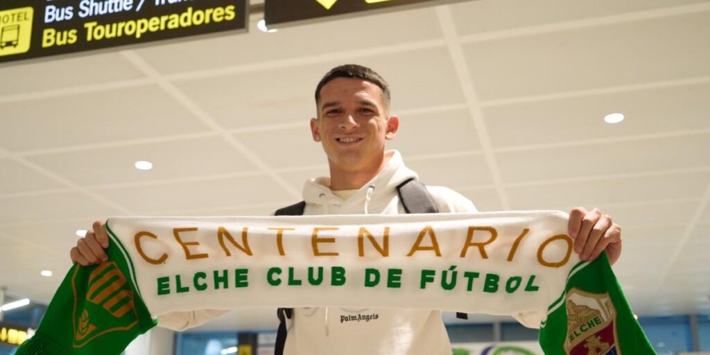Lautaro Blanco aterriza en Elche para ponerse a las órdenes de Machín