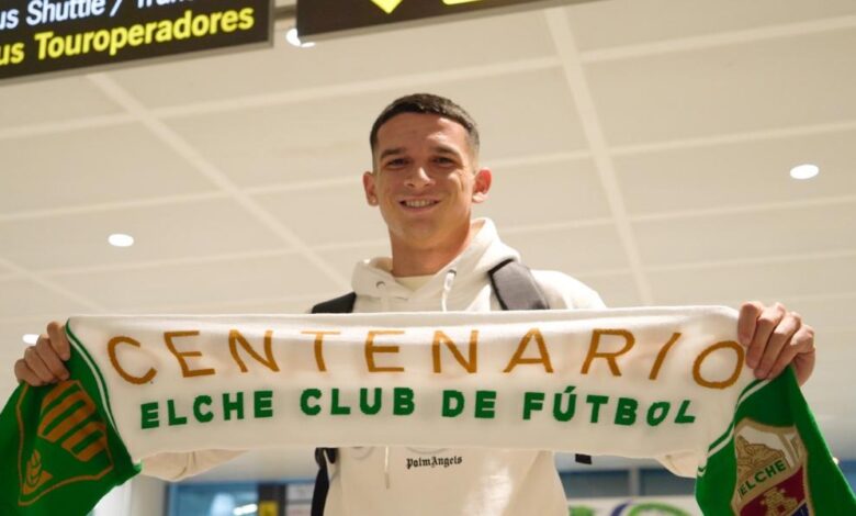 Lautaro Blanco aterriza en Elche para ponerse a las órdenes de Machín