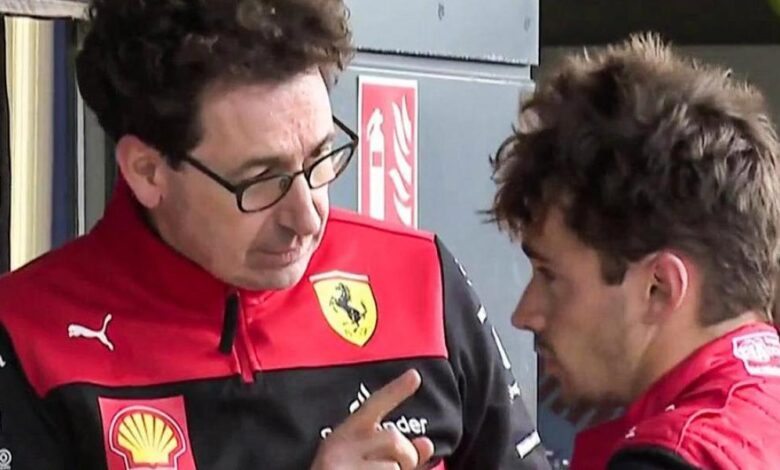 Leclerc, sobre Binotto: "Hubo momentos que nos pusieron a prueba"