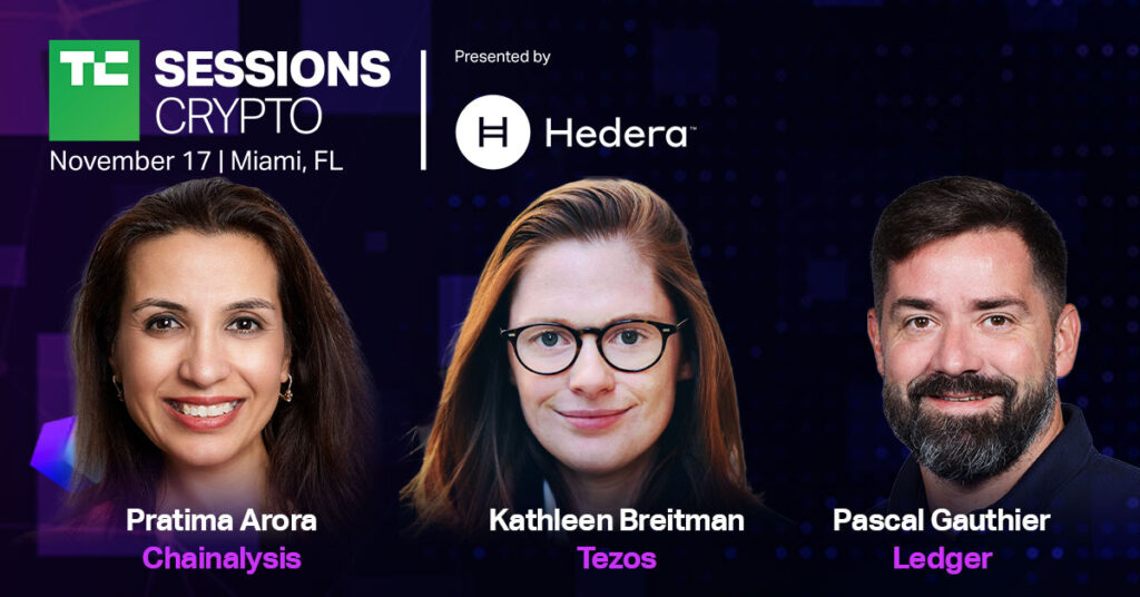 Ledger, Tezos y Chainalysis hablan sobre seguridad web3 en TC Sessions: Crypto
