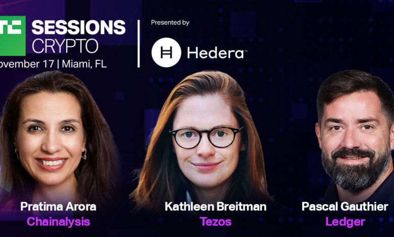 Ledger, Tezos y Chainalysis hablan sobre seguridad web3 en TC Sessions: Crypto