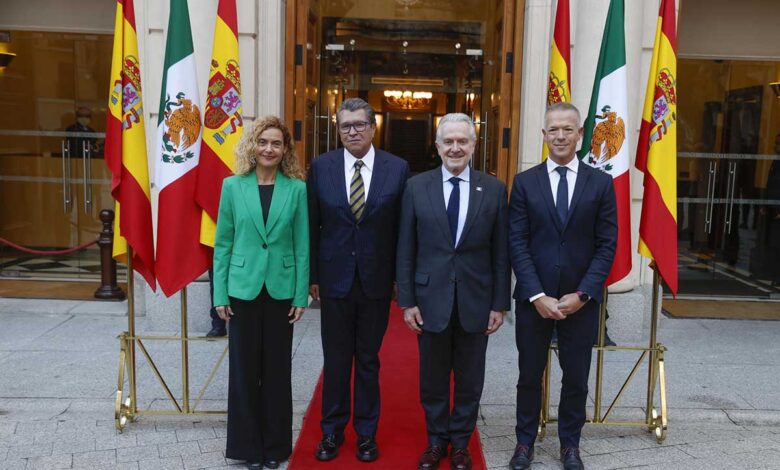 Legisladores se reúnen para impulsar relación México-España