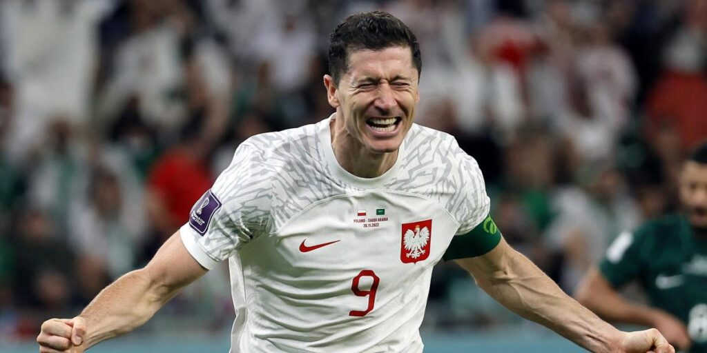 Lewandowski iguala los goles internacionales de Pelé