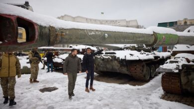 Londres anuncia nuevas ayudas militares a Kiev durante la visita del primer ministro Sunak a Zelenski