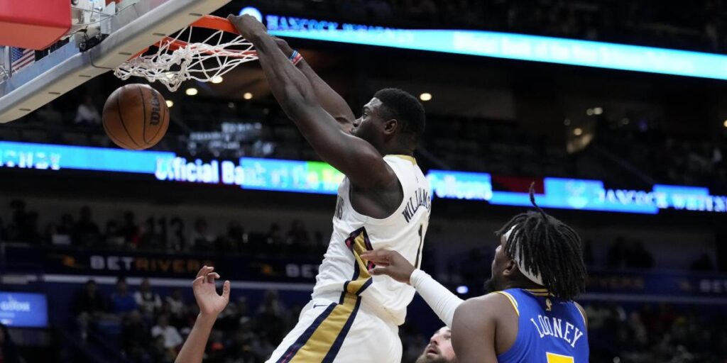 Los Pelicans se ceban con los Warriors