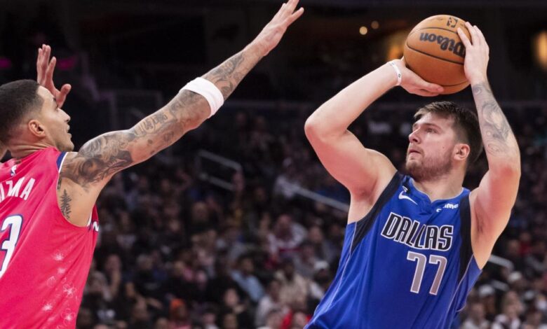 Los Wizards también frustran a un agotado Doncic
