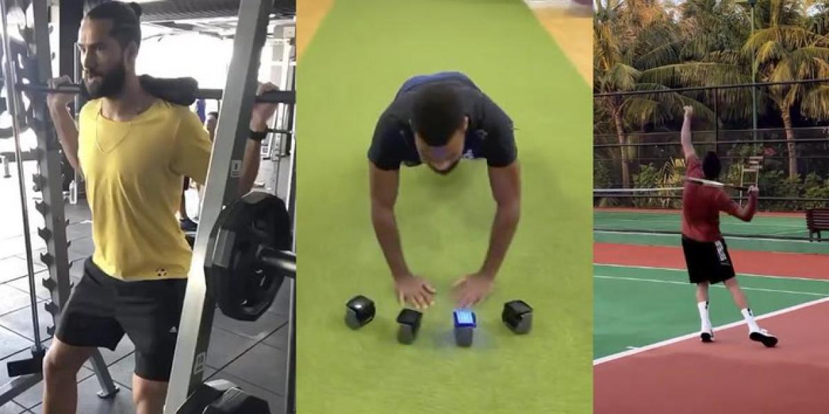 Los futbolistas del Atlético de Madrid ya se machacan pensando en el regreso