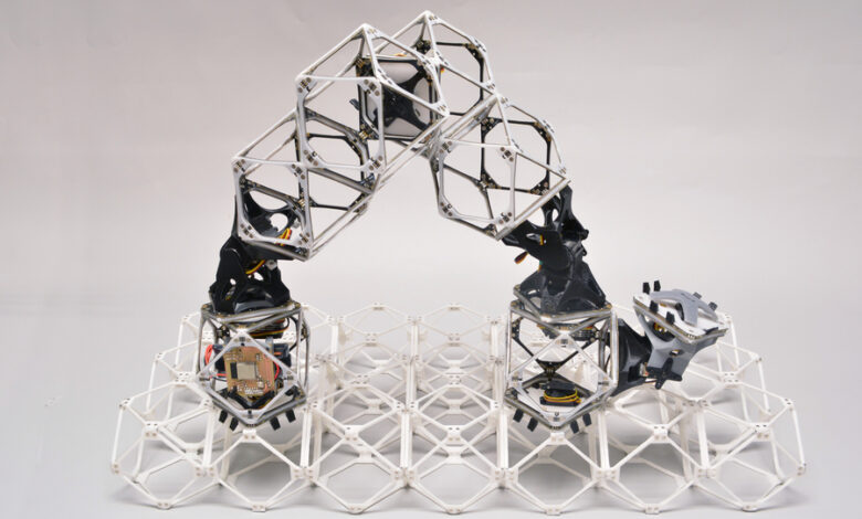 Los investigadores están construyendo robots que pueden construirse a sí mismos