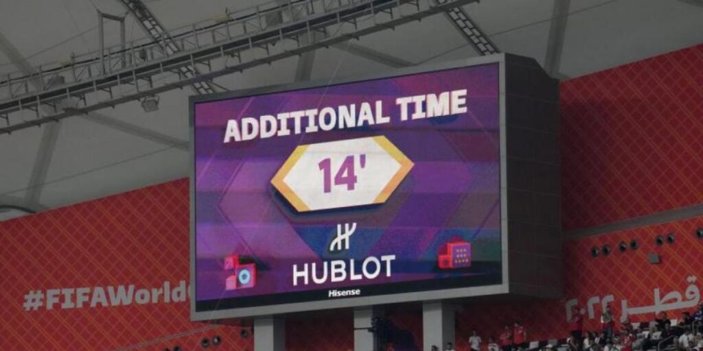 Los nuevos partidos de 100 minutos del Mundial