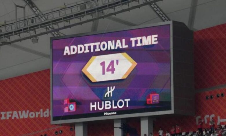 Los nuevos partidos de 100 minutos del Mundial