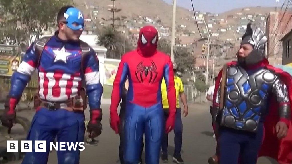 Los ‘superhéroes’ que atrapan a narcotraficantes en Perú