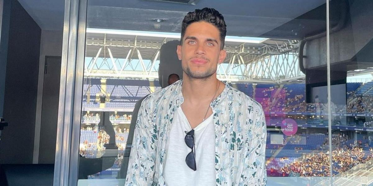 Marc Bartra publica un vídeo con su nueva y conocida novia y lo borra segundos después