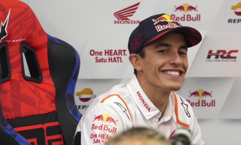 Marc Márquez inicio el curso 2023 con nuevo telemétrico