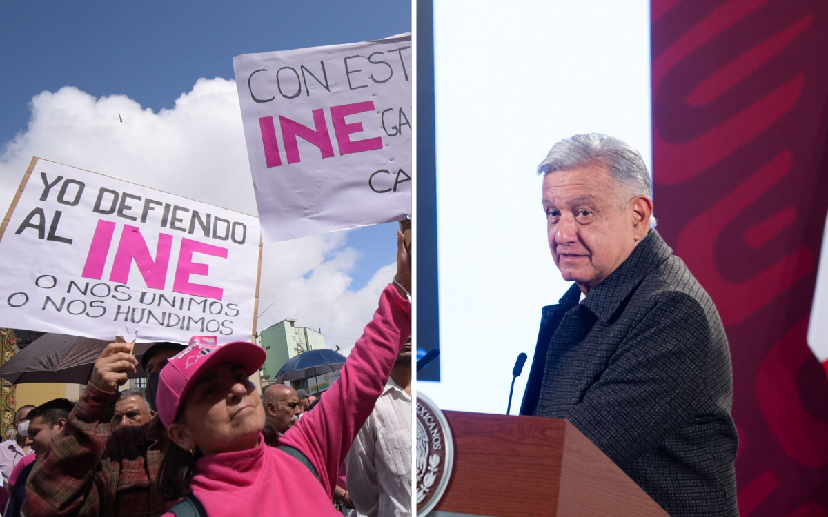 Marcha del INE y de AMLO, tianguis en el AIFA, Verstappen vs. Checo y más | Las virales de la semana