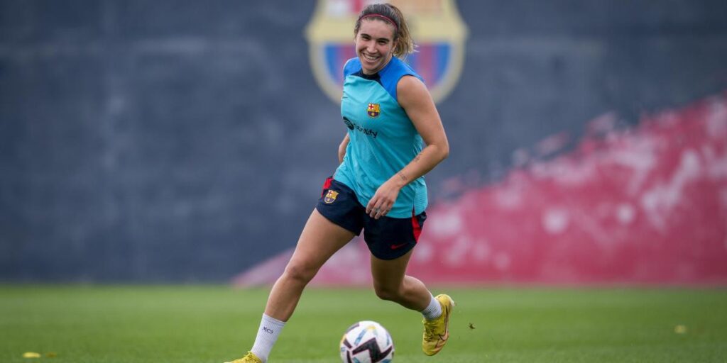 Mariona Caldentey, novedad del Barça ante el Atlético