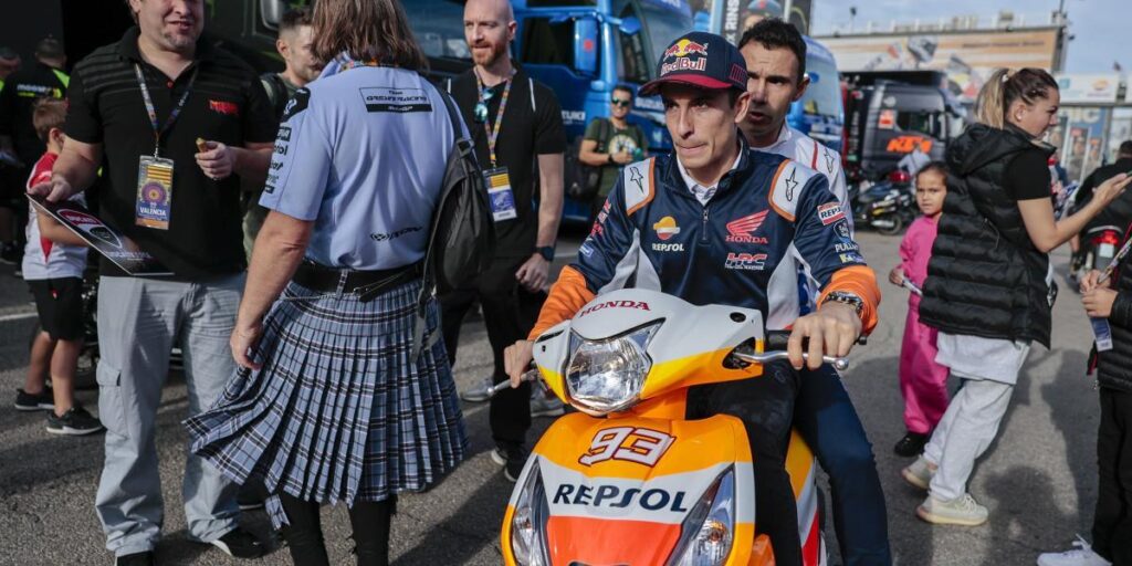 Márquez: "Para luchar por un mundial he de dar un paso este invierno y Honda dos"