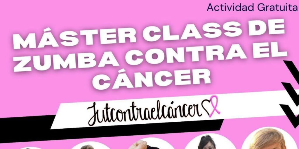 Masterclass de Zumba para luchar contra el cáncer
