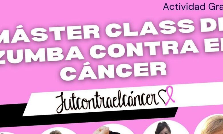 Masterclass de Zumba para luchar contra el cáncer