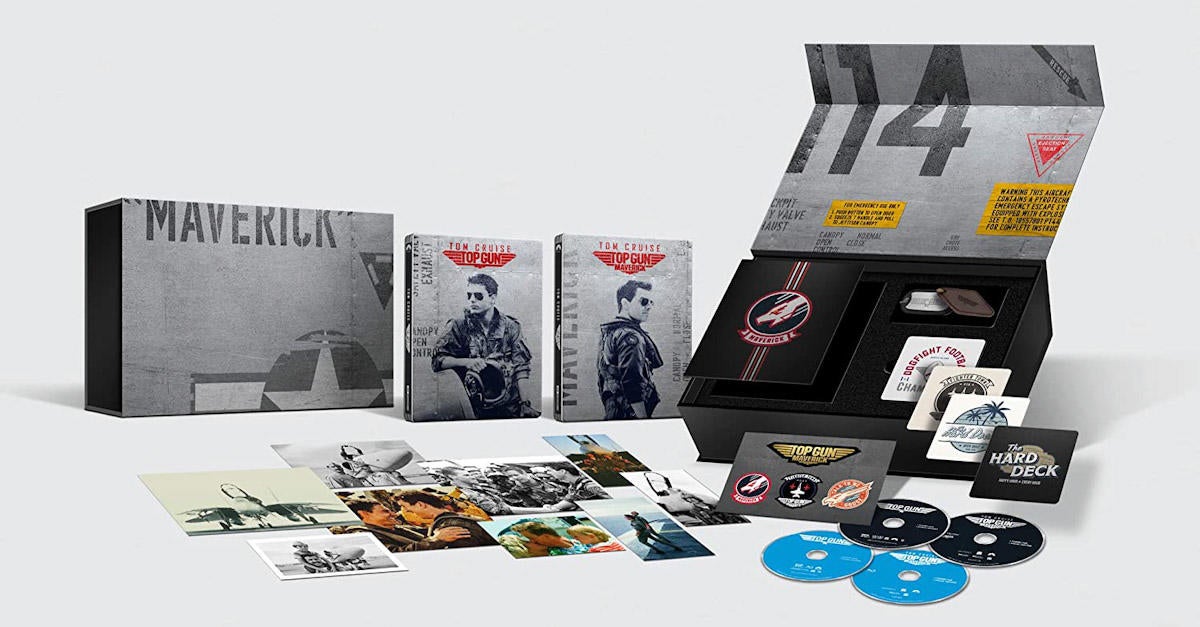 Maverick 4K UHD Blu-ray edición limitada SteelBook Set de regalo está a la venta