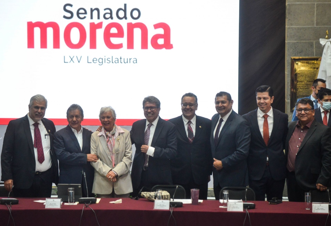 Mayoría del Senado cierra filas con Monreal contra Layda Sansores