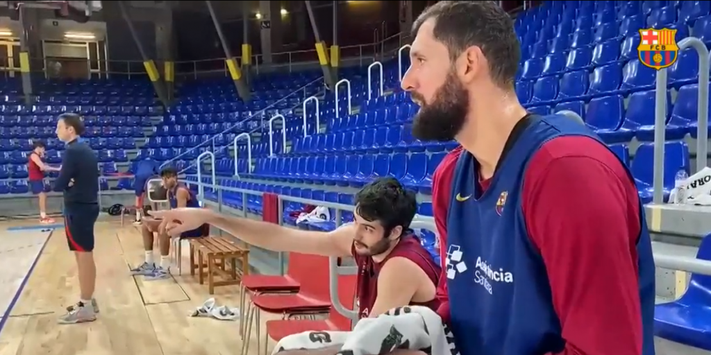 Mirotic vuelve a los entrenamientos