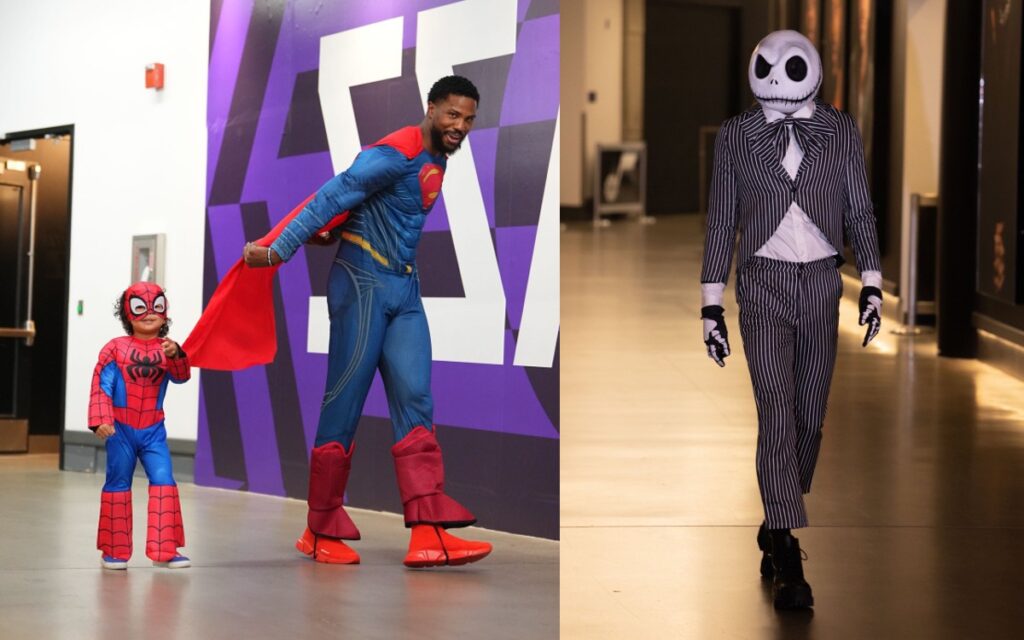 NBA: Estos fueron algunos de los mejores disfraces de la noche de ayer | Fotos