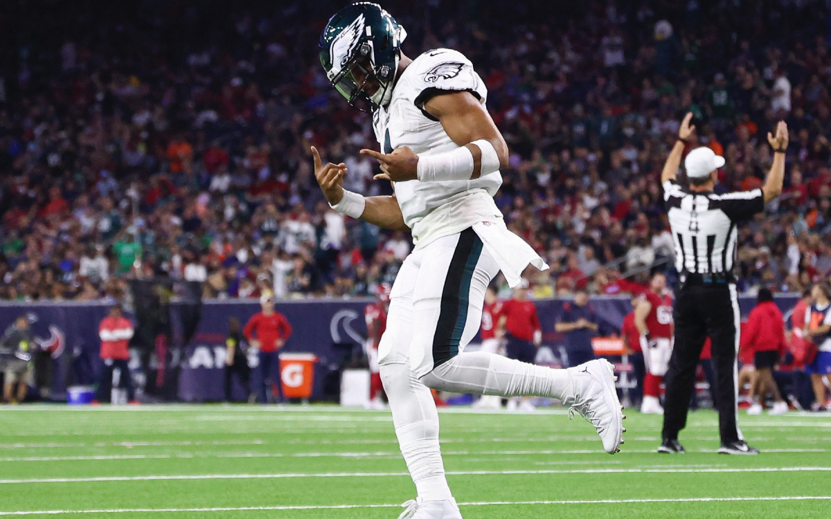NFL: “No hemos logrado nada aún”, Jalen Hurts tras histórica marca de 8-0 | Video