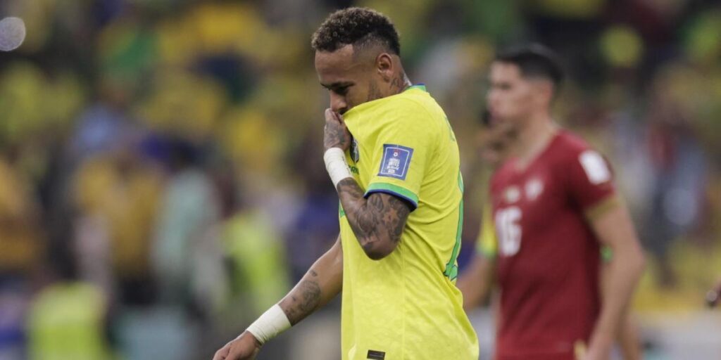 Neymar, con fiebre en el hotel