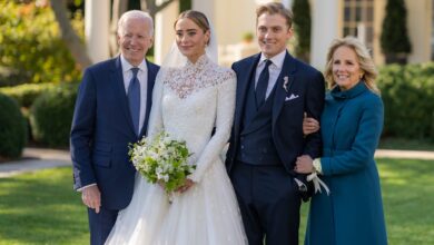 Nieta de Joe Biden se casa en la Casa Blanca