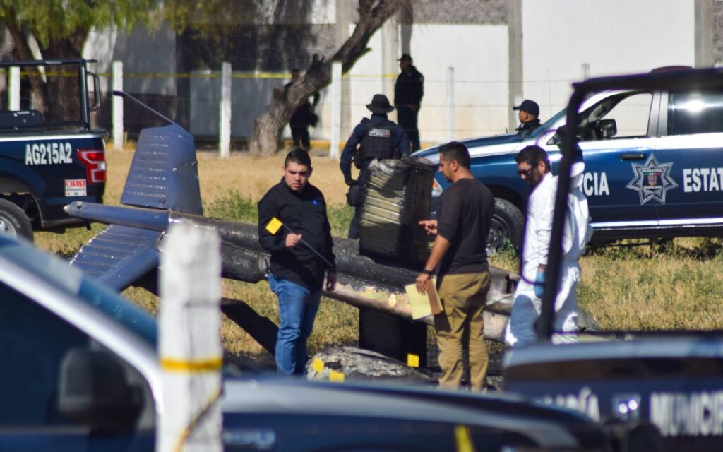 No hay impactos de bala en el helicóptero donde viajaba el secretario de Seguridad de Aguascalientes: FGR